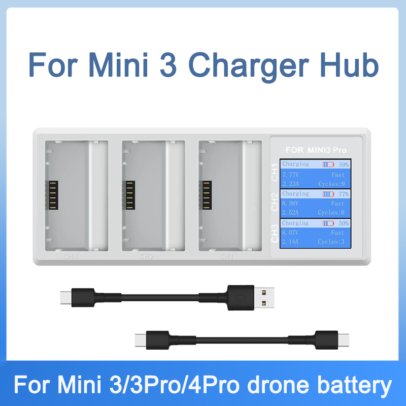 Drone Charging Hub - For Mini 3 Battery Charging Butler