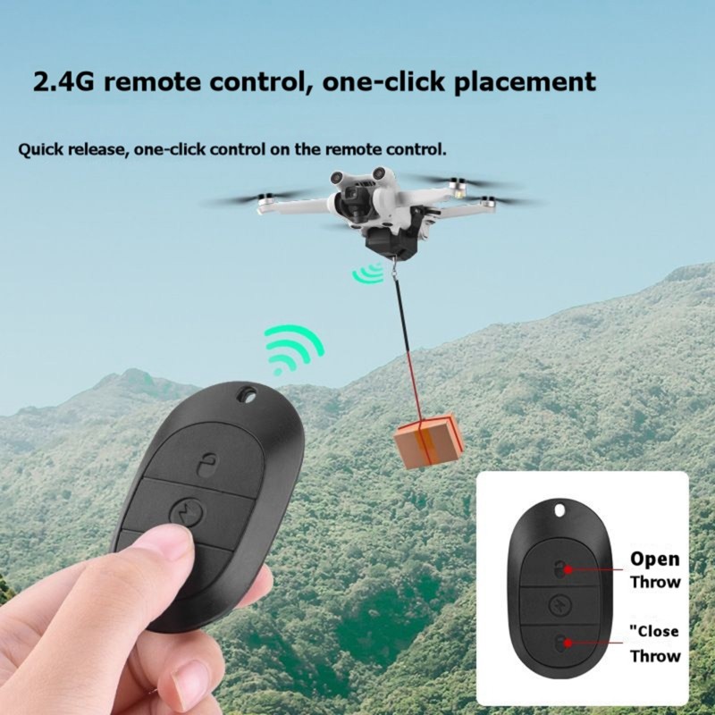 Dji Drone Mini 4 Pro - Dropper Airdrop System Accessory Universal Drone