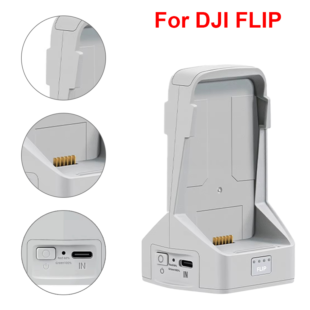 Battery Charger For DJI Flip T - огляд і ціна Drone Charging Hub