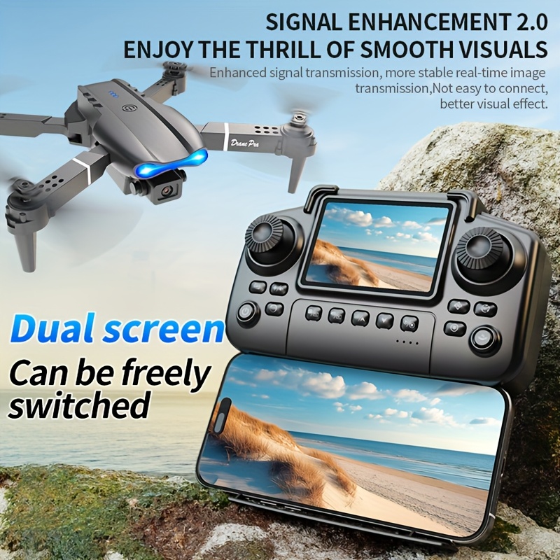 The Upgraded 2026 E99PRO MAX D - огляд і ціна Drone Controller Screen