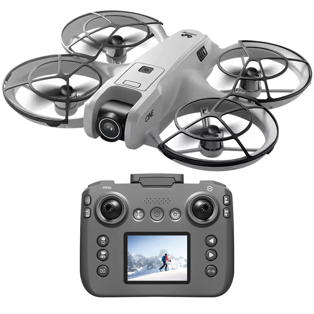 V666 Foldable Mini Drone 4K Du - огляд і ціна Drone Controller Screen